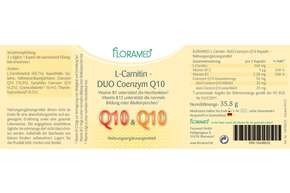 Floramed L-Carnitin - DUO Coenzym Q10, A-Nr.: 4390239 - 01