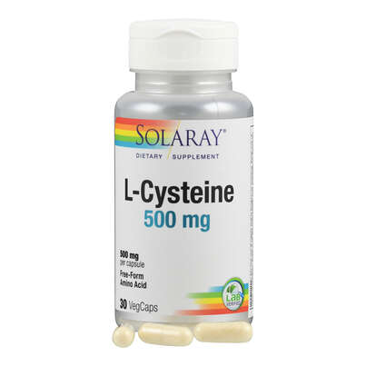 Sie sehen eine Packung Supplementa L-Cystein 500 mg Kapseln, Produktbild: 04 Supplementa L-Cystein 500 mg Kapseln, A-Nr.: 5597907 - 04