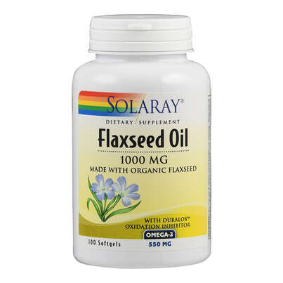 Sie sehen eine Packung Supplementa Leinsamenöl 1000 mg Kapseln, Produktbild: 01 Supplementa Leinsamenöl 1000 mg Kapseln, A-Nr.: 5574013 - 01