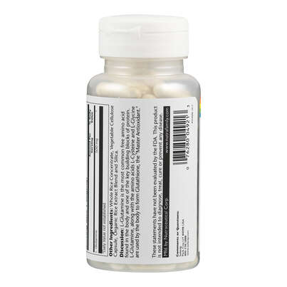 Sie sehen eine Packung Supplementa L-Glutamin 500 mg Kapseln, Produktbild: 03 Supplementa L-Glutamin 500 mg Kapseln, A-Nr.: 5574036 - 03