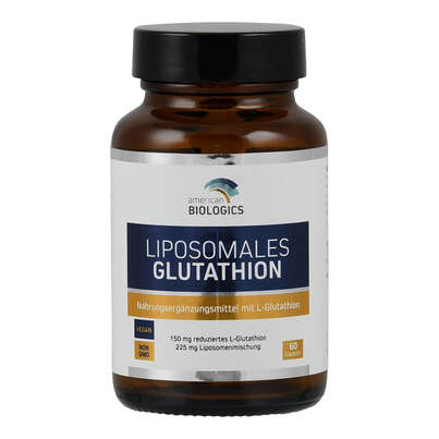 Sie sehen eine Packung Supplementa Liposomales Glutathion Kapseln, Produktbild: 01 Supplementa Liposomales Glutathion Kapseln, A-Nr.: 5596776 - 01