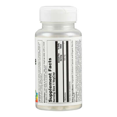 Sie sehen eine Packung Supplementa L-Methionin 500 mg Kapseln, Produktbild: 02 Supplementa L-Methionin 500 mg Kapseln, A-Nr.: 5597913 - 02