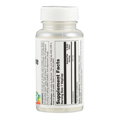 Sie sehen eine Packung Supplementa L-Phenylalanin 500 mg Kapseln, Produktbild: 02 Supplementa L-Phenylalanin 500 mg Kapseln, A-Nr.: 5597936 - 02