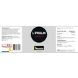 Sie sehen eine Packung Hanoju L-Prolin Kapseln 400mg, Produktbild: 02 Hanoju L-Prolin Kapseln 400mg, A-Nr.: 4255530 - 02
