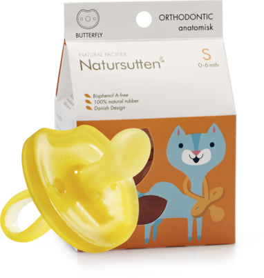 Bio Schnuller Butterfly Kiefergerecht Größe S, A-Nr.: 5568604 - 01