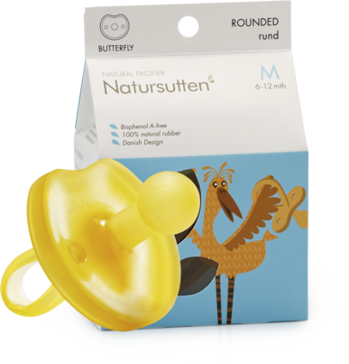 Sie sehen eine Packung Bio Schnuller Butterfly Kirschform Größe M, Produktbild: 01 Bio Schnuller Butterfly Kirschform Größe M, A-Nr.: 5568573 - 01