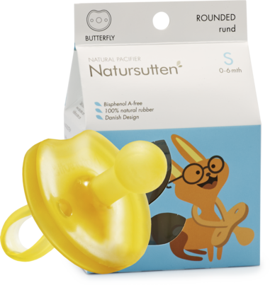 Sie sehen eine Packung Bio Schnuller Butterfly Kirschform Größe S, Produktbild: 01 Bio Schnuller Butterfly Kirschform Größe S, A-Nr.: 5568567 - 01