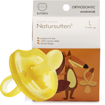 Bio Schnuller Butterfly Zahngerecht Größe L, A-Nr.: 5568627 - 01