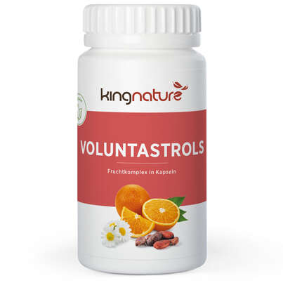 Sie sehen eine Packung kingnature Voluntastrols, Produktbild: 01 kingnature Voluntastrols, A-Nr.: 5407232 - 01