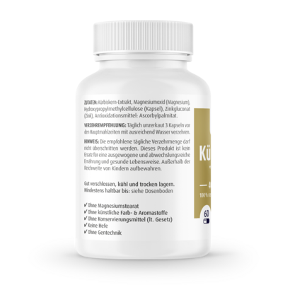 Sie sehen eine Packung Zeinpharma Kürbiskern 400 mg Kapseln, Produktbild: 02 Zeinpharma Kürbiskern 400 mg Kapseln, A-Nr.: 3818758 - 02