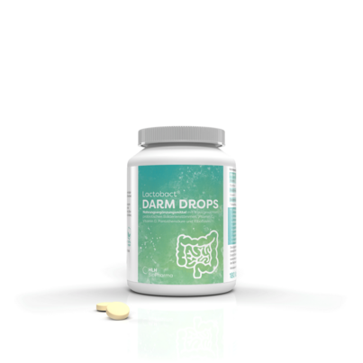 Sie sehen eine Packung Lactobact DARM DROPS, Produktbild: 02 Lactobact DARM DROPS, A-Nr.: 5581421 - 02