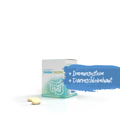 Sie sehen eine Packung Lactobact DARM DROPS, Produktbild: 03 Lactobact DARM DROPS, A-Nr.: 5581421 - 03