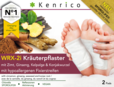 Sie sehen eine Packung WRX-2i Kräuterpflaster mit Zimt, Ginseng, Kelpalge und Konjakwurzel, Produktbild: 02 WRX-2i Kräuterpflaster mit Zimt, Ginseng, Kelpalge und Konjakwurzel, A-Nr.: 4831502 - 02