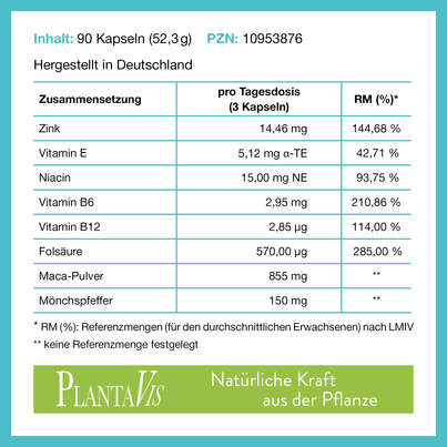 Sie sehen eine Packung Kapseln Für die Frau mit Kinderwunsch, Produktbild: 04 Kapseln Für die Frau mit Kinderwunsch, A-Nr.: 4488889 - 04