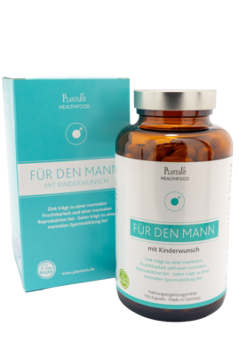 Sie sehen eine Packung Kapseln Für den Mann mit Kinderwunsch, Produktbild: 01 Kapseln Für den Mann mit Kinderwunsch, A-Nr.: 4488895 - 01