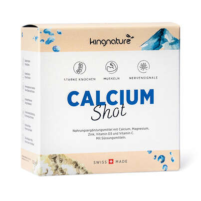 KINGNATURE Calcium Shot Plv Stick 30 Stk, A-Nr.: 5756843 - 01