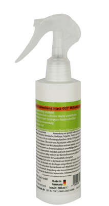 Sie sehen eine Packung Insect-OUT Milbenspray 200ml, Produktbild: 03 Insect-OUT Milbenspray 200ml, A-Nr.: 5651564 - 03