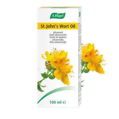 Sie sehen eine Packung A.Vogel Johannisöl, Produktbild: 03 A.Vogel Johannisöl, A-Nr.: 0718996 - 03