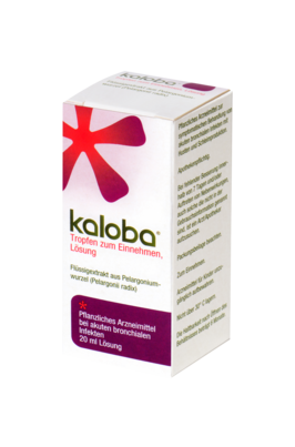 Sie sehen eine Packung Kaloba® Tropfen, Produktbild: 02 Kaloba® Tropfen, A-Nr.: 4958562 - 02