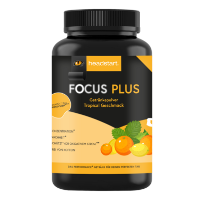 Sie sehen eine Packung FOCUS PLUS Getränkepulver Tropical – 1.500g, Produktbild: 01 FOCUS PLUS Getränkepulver Tropical – 1.500g, A-Nr.: 3861837 - 01