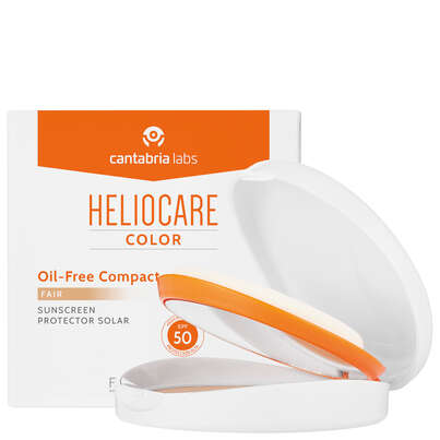 Sie sehen eine Packung Heliocare Compact Make-up SPF 50, Produktbild: 01 Heliocare Compact Make-up SPF 50, A-Nr.: 3168450 - 01
