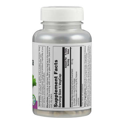 Sie sehen eine Packung Supplementa Ginkgo-Biloba Extrakt Kapseln, Produktbild: 02 Supplementa Ginkgo-Biloba Extrakt Kapseln, A-Nr.: 5573798 - 02