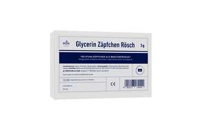 Glycerin Zäpfchen Rösch 3g 100 Stk., A-Nr.: 1304624 - 01