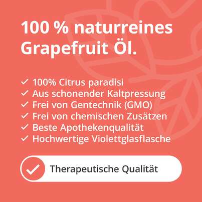 Sie sehen eine Packung Grapefruit Öl, Produktbild: 05 Grapefruit Öl, A-Nr.: 5594731 - 05