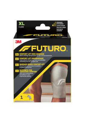 Sie sehen eine Packung FUTURO™ Comfort Lift Knie-Bandage 76589 , XL (49.5 - 55.9 cm), Produktbild: 01 FUTURO™ Comfort Lift Knie-Bandage 76589 , XL (49.5 - 55.9 cm), A-Nr.: 4237785 - 01