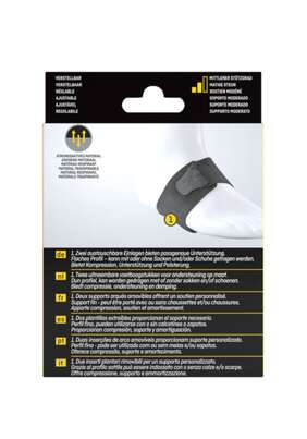 Sie sehen eine Packung FUTURO™ Therapeutische Unterstützung für das Fußgewölbe, Verstellbar, Produktbild: 03 FUTURO™ Therapeutische Unterstützung für das Fußgewölbe, Verstellbar, A-Nr.: 4851947 - 03