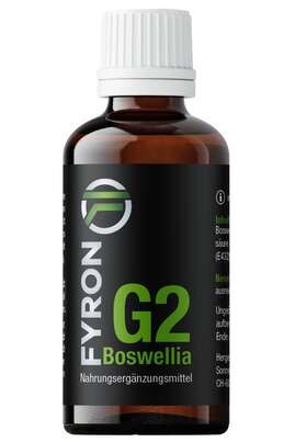 Sie sehen eine Packung FYRON G1 + G2 CURCUMA & BOSWELLIA / WEIHRAUCH, Produktbild: 05 FYRON G1 + G2 CURCUMA & BOSWELLIA / WEIHRAUCH, A-Nr.: 5759787 - 05