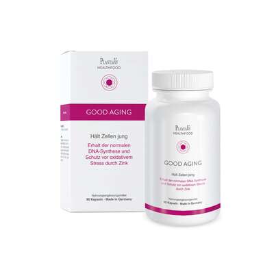 Sie sehen eine Packung Good Aging Kapseln, Produktbild: 03 Good Aging Kapseln, A-Nr.: 4800364 - 03