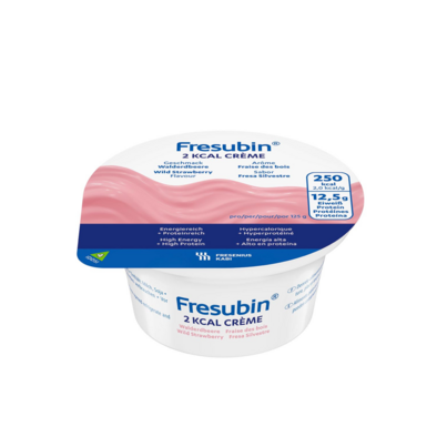 Sie sehen eine Packung Fresubin® 2 kcal crème Waldbeere, Produktbild: 01 Fresubin® 2 kcal crème Waldbeere, A-Nr.: 3293882 - 01