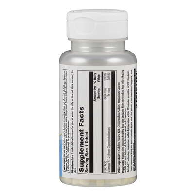 Sie sehen eine Packung Supplementa Folsäure 800mcg +B12 Tabletten, Produktbild: 02 Supplementa Folsäure 800mcg +B12 Tabletten, A-Nr.: 5395397 - 02