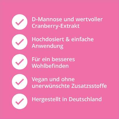 Sie sehen eine Packung Femina Komplex mit D-Mannose, Cranberry & Vitamin C, Produktbild: 02 Femina Komplex mit D-Mannose, Cranberry & Vitamin C, A-Nr.: 5676989 - 02