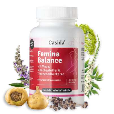 Femina Balance mit Maca, Mönchspfeffer &amp; Traubensilberkerze, A-Nr.: 5713259 - 01