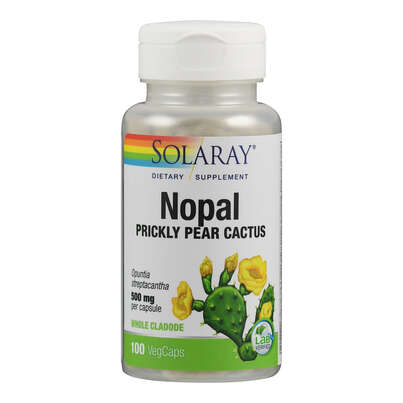 Sie sehen eine Packung Supplementa Feigenkaktus Nopal (Prickly Pear) 500 mg Kapseln, Produktbild: 01 Supplementa Feigenkaktus Nopal (Prickly Pear) 500 mg Kapseln, A-Nr.: 5573746 - 01