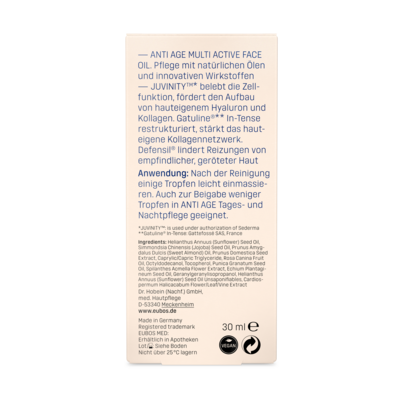 Eubos Anti Age Multi Active Face Oil, A-Nr.: 4939240 - 05