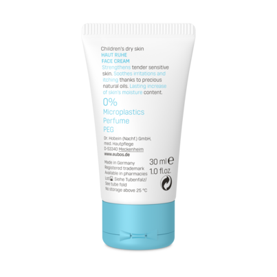 Sie sehen eine Packung Eubos Haut Ruhe Gesichtscreme 30 ml, Produktbild: 02 Eubos Haut Ruhe Gesichtscreme 30 ml, A-Nr.: 3693972 - 02