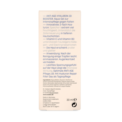 Eubos Anti Age Hyaluron 3D Booster 30ml, A-Nr.: 4526207 - 05