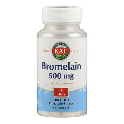 Supplementa Bromelain 500mg Tabletten, A-Nr.: 5395463 - 01