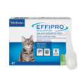 Sie sehen eine Packung Effipro 50mg Lösung zum Auftropfen für Katzen, Produktbild: 01 Effipro 50mg Lösung zum Auftropfen für Katzen, A-Nr.: 3546975 - 01