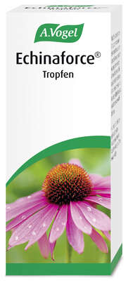 Sie sehen eine Packung A.Vogel Echinaforce® Tropfen, Produktbild: 01 A.Vogel Echinaforce® Tropfen, A-Nr.: 2438918 - 01