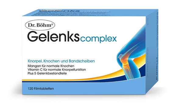 Sie sehen eine Packung Dr. Böhm Gelenks complex, Produktbild: 01 Dr. Böhm Gelenks complex, A-Nr.: 4846053 - 01