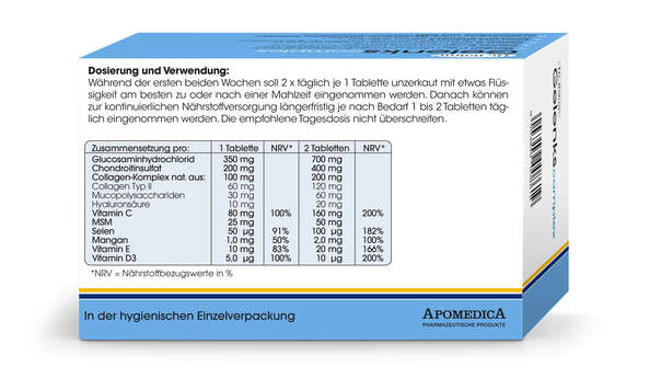 Sie sehen eine Packung Dr. Böhm Gelenks complex, Produktbild: 03 Dr. Böhm Gelenks complex, A-Nr.: 4846053 - 03