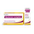 Sie sehen eine Packung Dr. Böhm Hyaluron complex Tabletten + Hyaluron Serum, Produktbild: 01 Dr. Böhm Hyaluron complex Tabletten + Hyaluron Serum, A-Nr.: 4835552 - 01