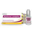 Sie sehen eine Packung Dr. Böhm Hyaluron complex Tabletten + Hyaluron Serum, Produktbild: 02 Dr. Böhm Hyaluron complex Tabletten + Hyaluron Serum, A-Nr.: 4835552 - 02