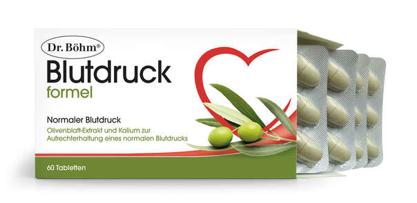 Sie sehen eine Packung Dr. Böhm Blutdruckformel, Produktbild: 02 Dr. Böhm Blutdruckformel, A-Nr.: 5607965 - 02