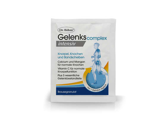 Sie sehen eine Packung Dr. Böhm Gelenks complex intensiv, Produktbild: 04 Dr. Böhm Gelenks complex intensiv, A-Nr.: 5298010 - 04