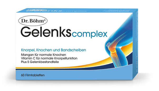 Sie sehen eine Packung Dr. Böhm Gelenks complex, Produktbild: 01 Dr. Böhm Gelenks complex, A-Nr.: 4846047 - 01